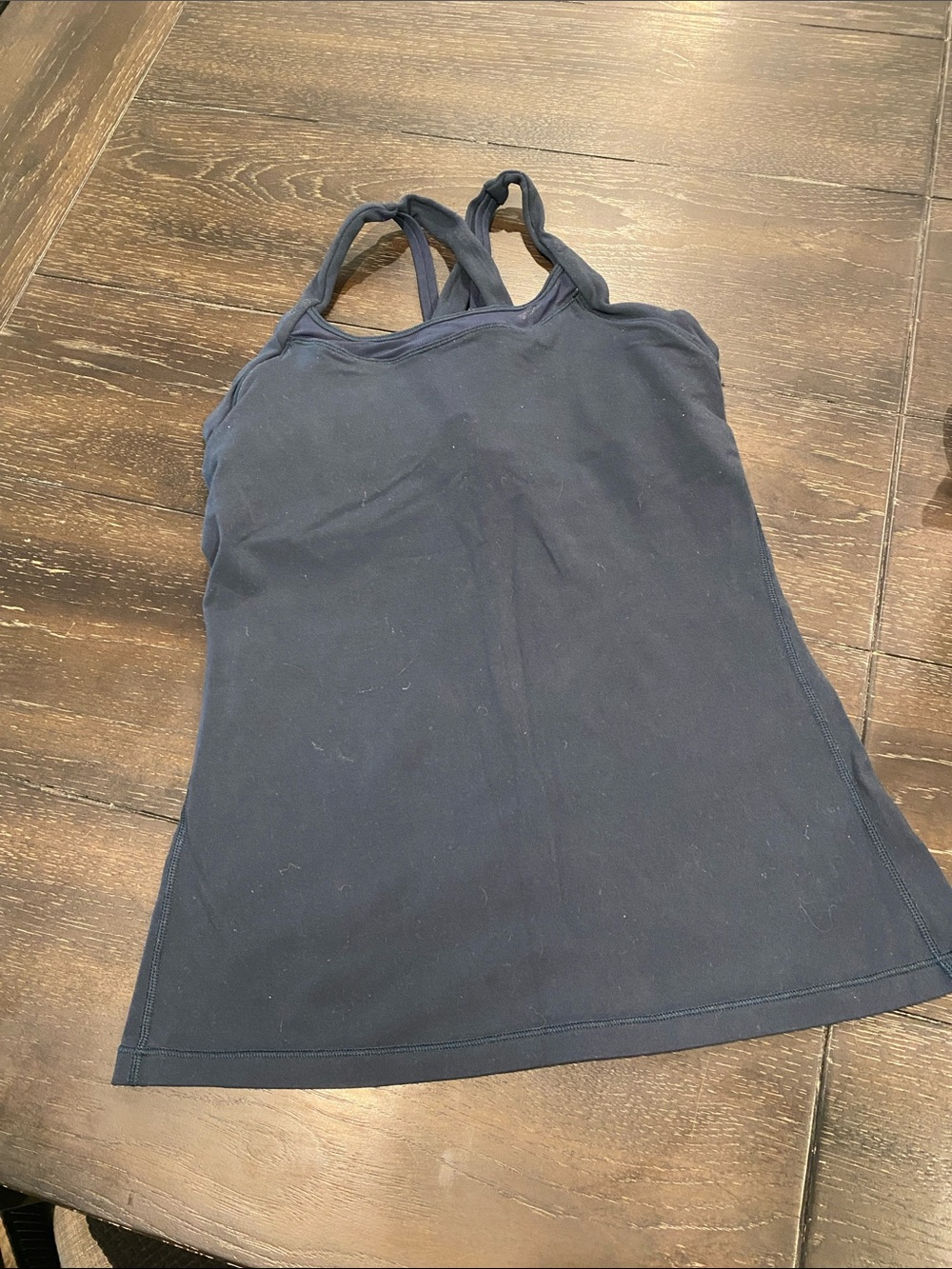 lululemon athletica Navy Racerback Tank